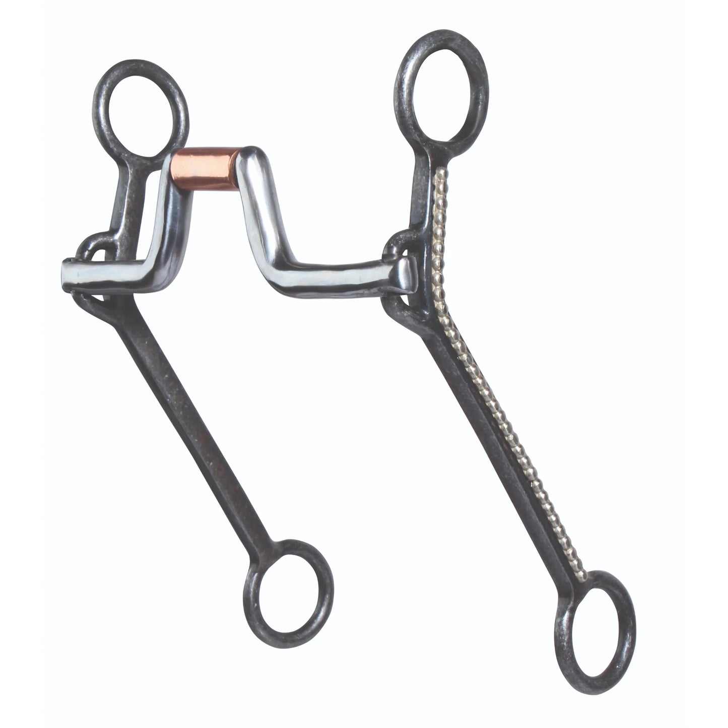 Professional's Choice Loose Ring Swept Back Horse Bit - 5 1/8" Mouthpiece