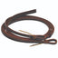 Professional's Choice Oiled 2-Ply Burgundy Leather Reins - 5/8" Width