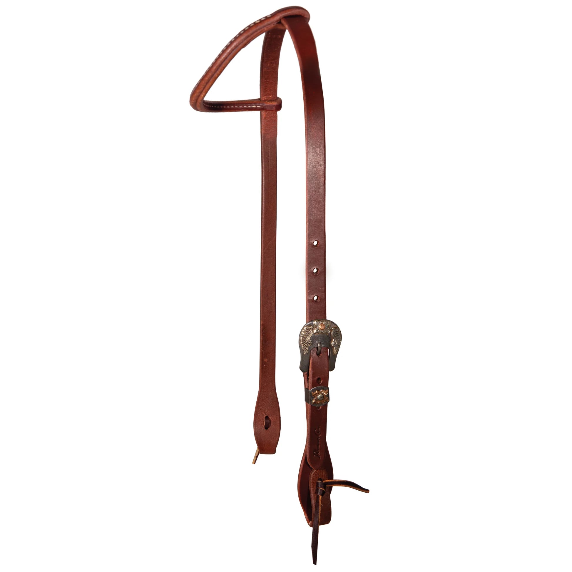 Professional's Choice One Single Ear Headstall - Premium Western Leather Horse Bridle