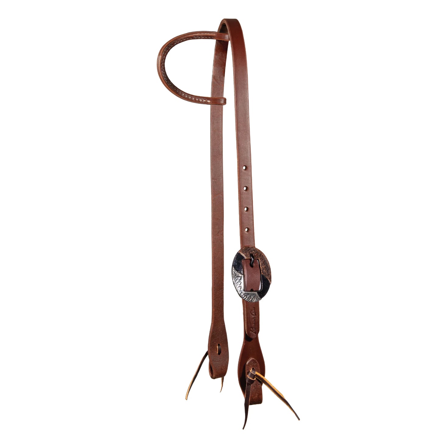 Professional's Choice One Single Ear Headstall - Premium Western Leather Horse Bridle