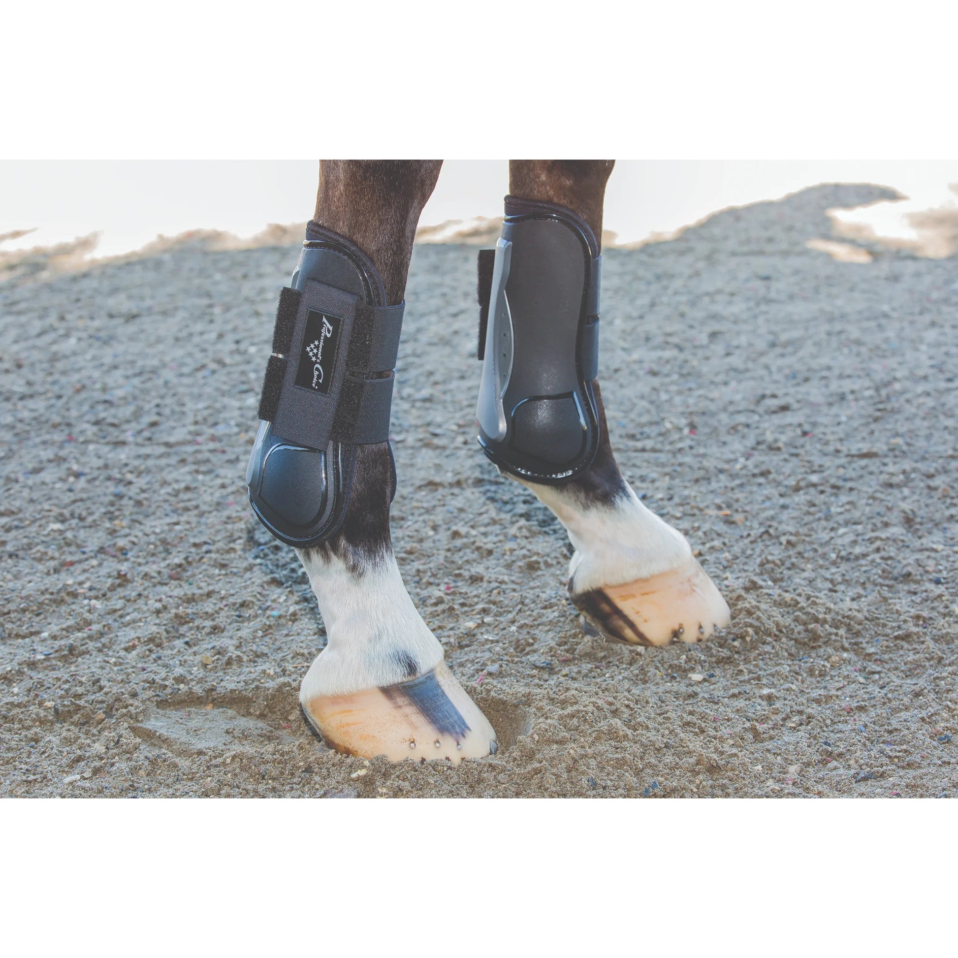 Professional's Choice Open Tendon Boots - Durable Injury Prevention Horse Leg Boots for Jumping