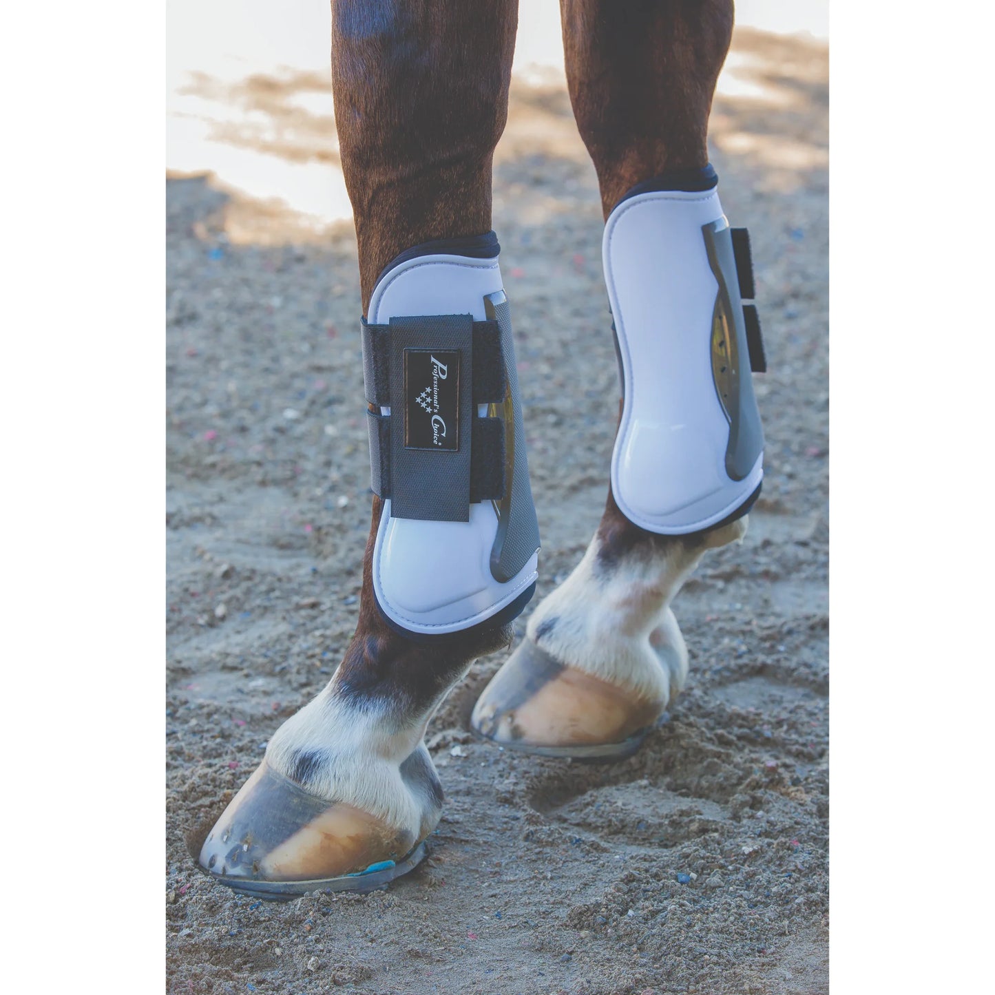 Professional's Choice Open Tendon Boots - Durable Injury Prevention Horse Leg Boots for Jumping