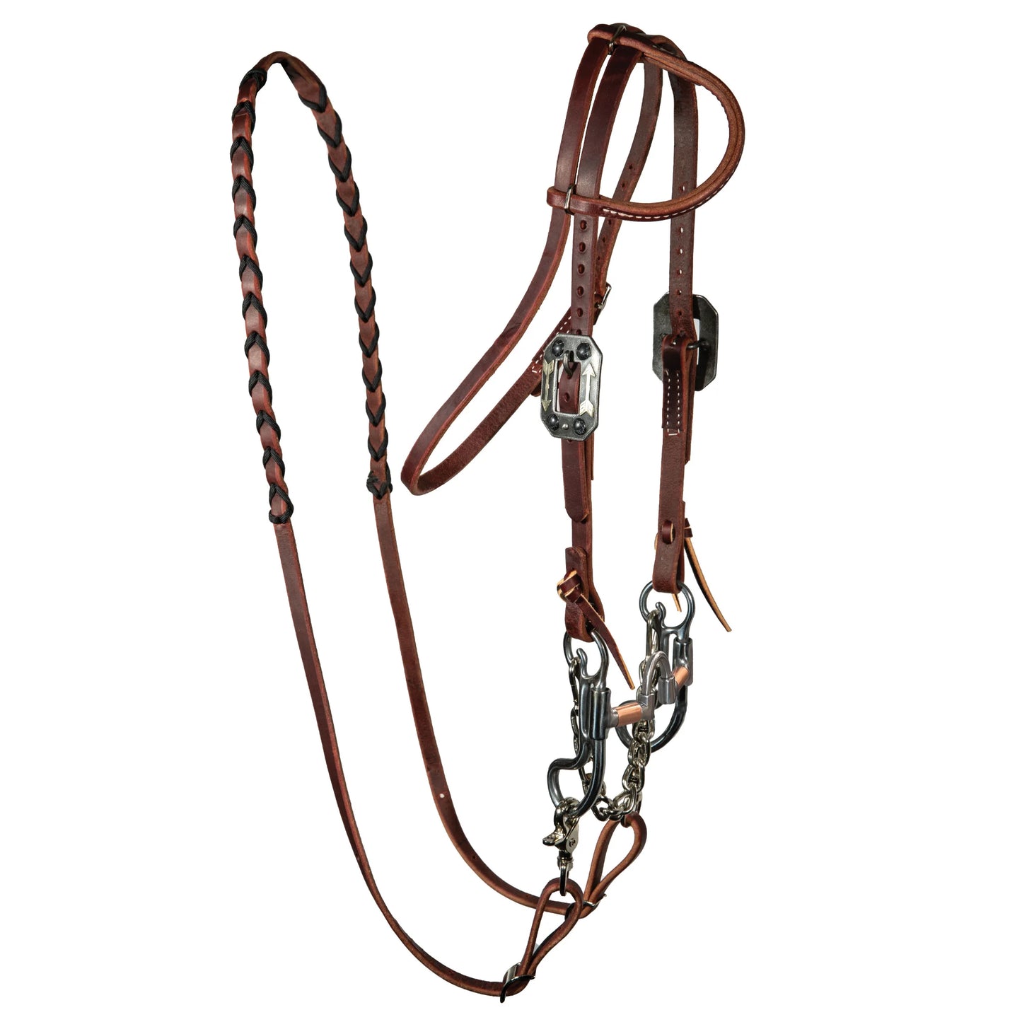 Professional's Choice Pony Bridle Set - Quality Leather Western Tack - Pony Size