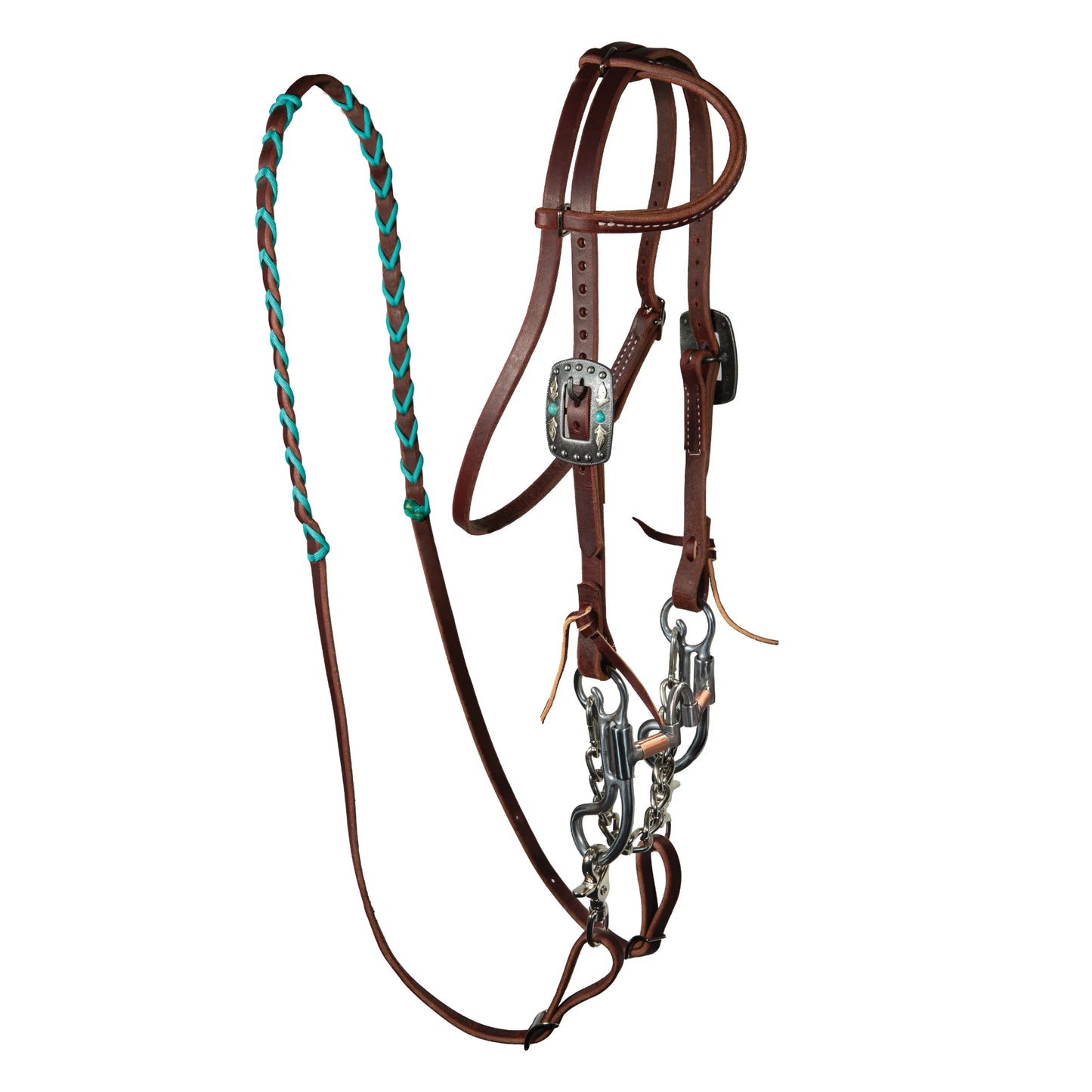 Professional's Choice Pony Bridle Set - Quality Leather Western Tack - Pony Size