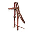 Professional's Choice Pony Browband Headstall - 5/8 Inch Twist Leather Tack