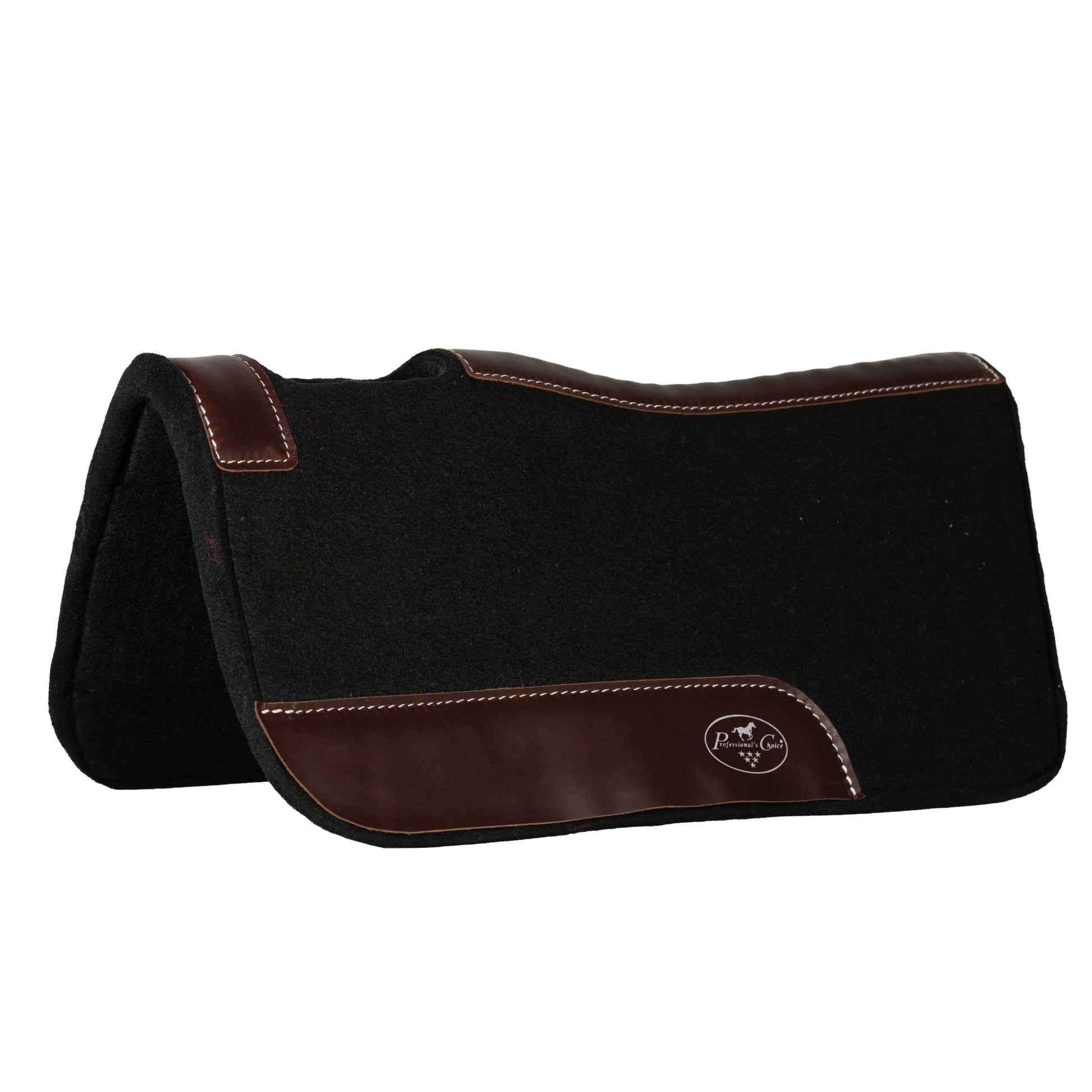 Professional's Choice Pony Felt Saddle Pad - 24 x 24 - Durable Wool Felt for Pony Comfort