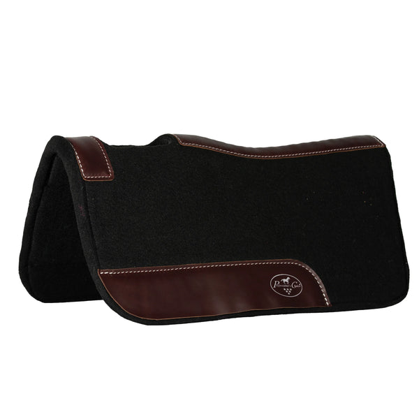 Professional's Choice Pony Felt Saddle Pad - 24 x 24 - Durable Wool Felt for Pony Comfort