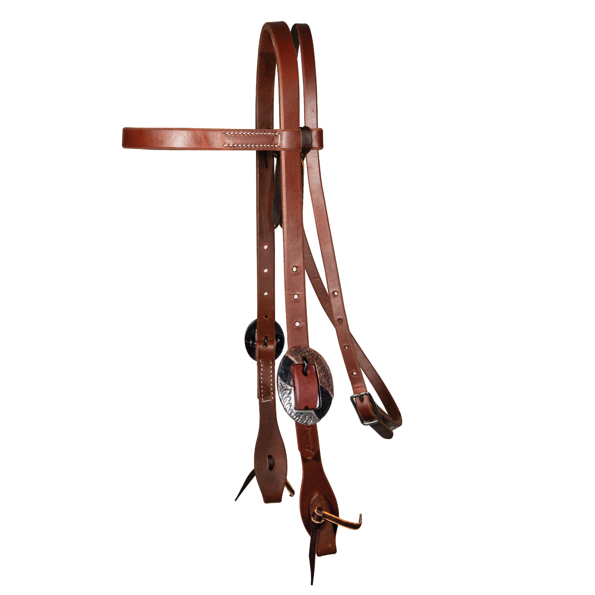 Professional's Choice Ranch Browband Headstall - 3/4 Inch Width - Buil