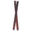 Professional’s Choice Ranchhand Ranch Oiled Rear Flank Cinch in a deep mahogany brown. This pair of heavy-duty leather straps features multiple pre-punched adjustment holes and reinforced slots for secure attachment to a western saddle. Crafted from professional-grade ranch oiled leather, these durable flank billets are essential horse tack for ranching, roping, or trail riding. A reliable saddle accessory for western riders seeking quality and longevity.