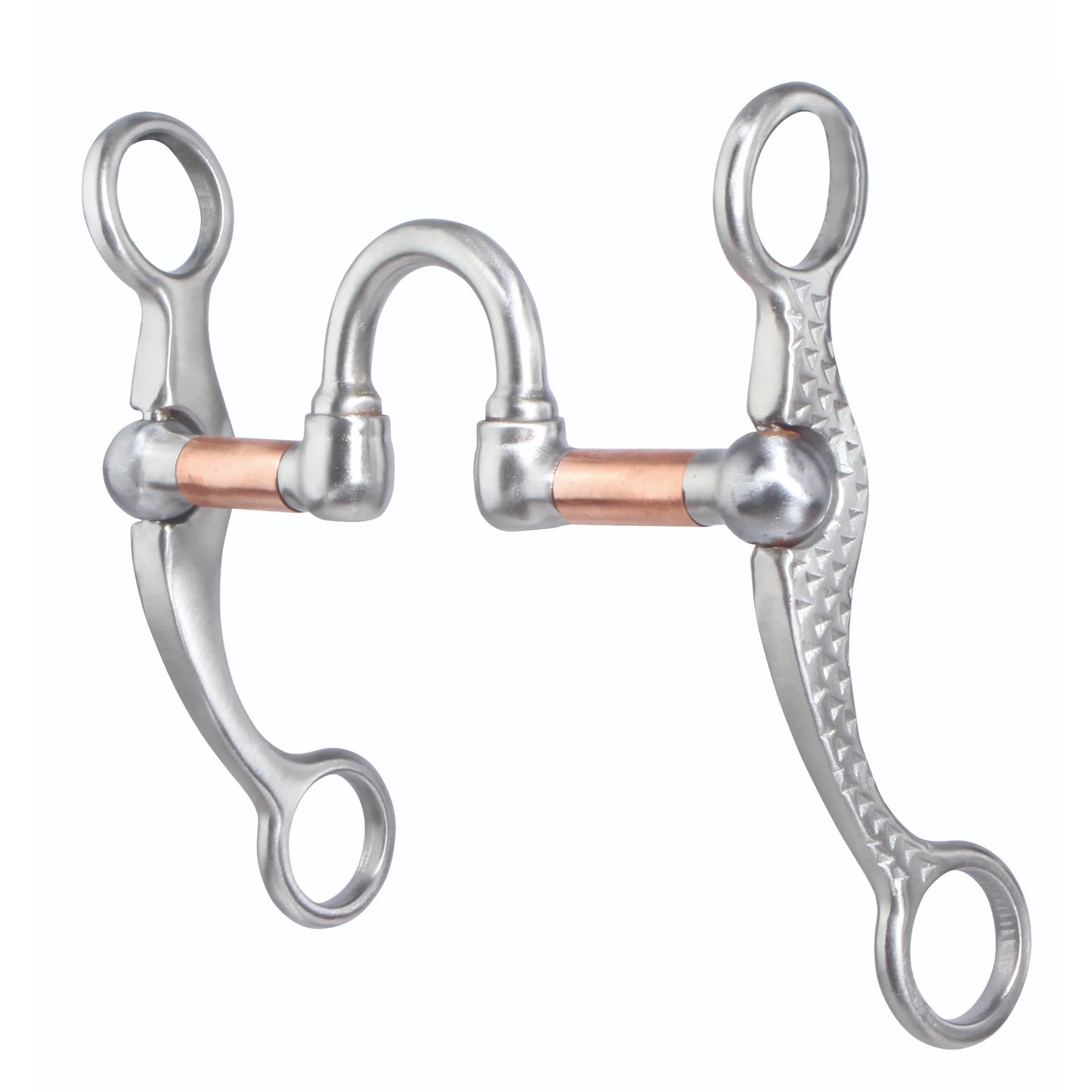 Professional's Choice Rasp Cheek Horse Bit - Western Performance Curb Bit - Multiple Sizes