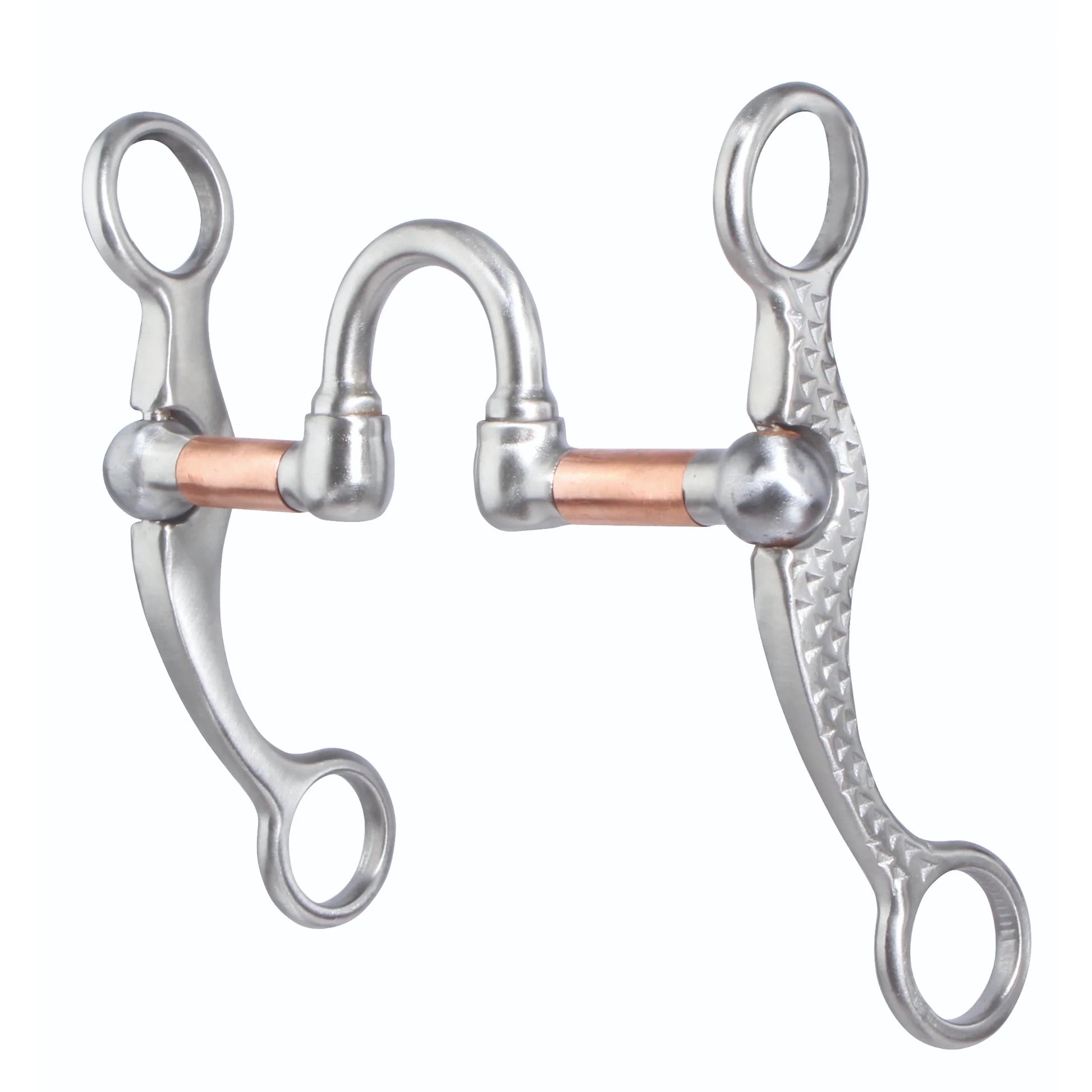 Professional's Choice Rasp Cheek Horse Bit - Western Performance Curb Bit - Multiple Sizes