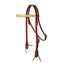 Professional's Choice Rawhide Browband Headstall - 3/4" Width, Single Buckle