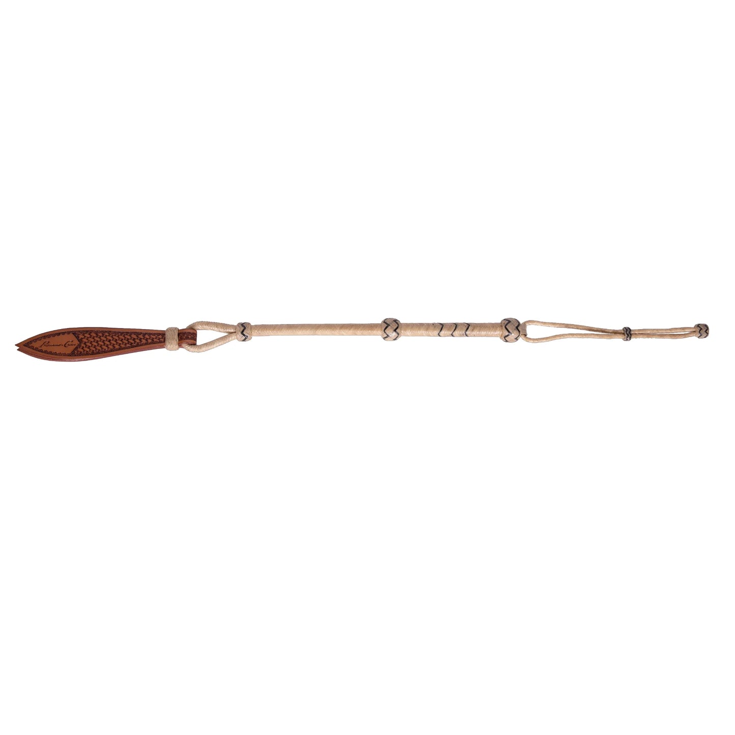 Professional's Choice Rawhide Riding Quirt Whip - Hand-Braided Western Training Aid 3P9030