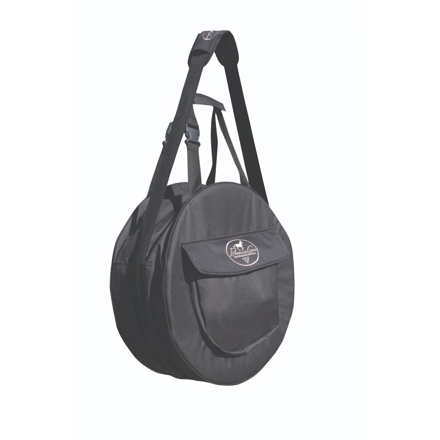 Professional's Choice Rope Bag - Black Heavy Duty Multi-Compartment Nylon Western Gear Bag