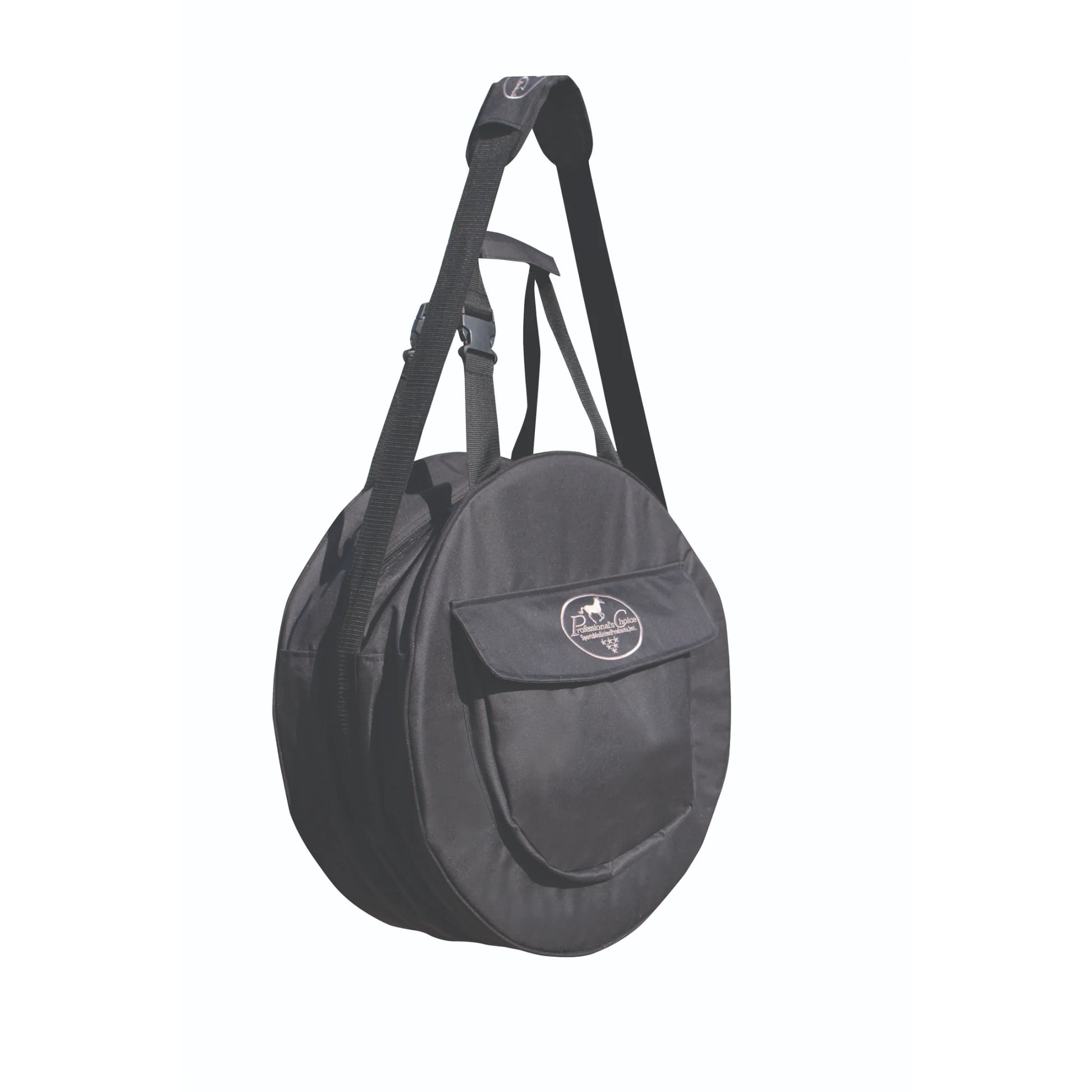 Professional's Choice Rope Bag - Black Heavy Duty Multi-Compartment Nylon Western Gear Bag