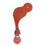 Professional's Choice Sedalia 3/4" Men's Spur Straps crafted from rich, durable russet harness leather. These western spur straps feature a classic wide-wing teardrop design and a polished silver oval buckle. Premium equestrian horse tack designed for both performance and style in the arena or on the ranch.