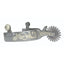 Professional's Choice Silver Spur Rowel - Engraved Western Replacement Rowels
