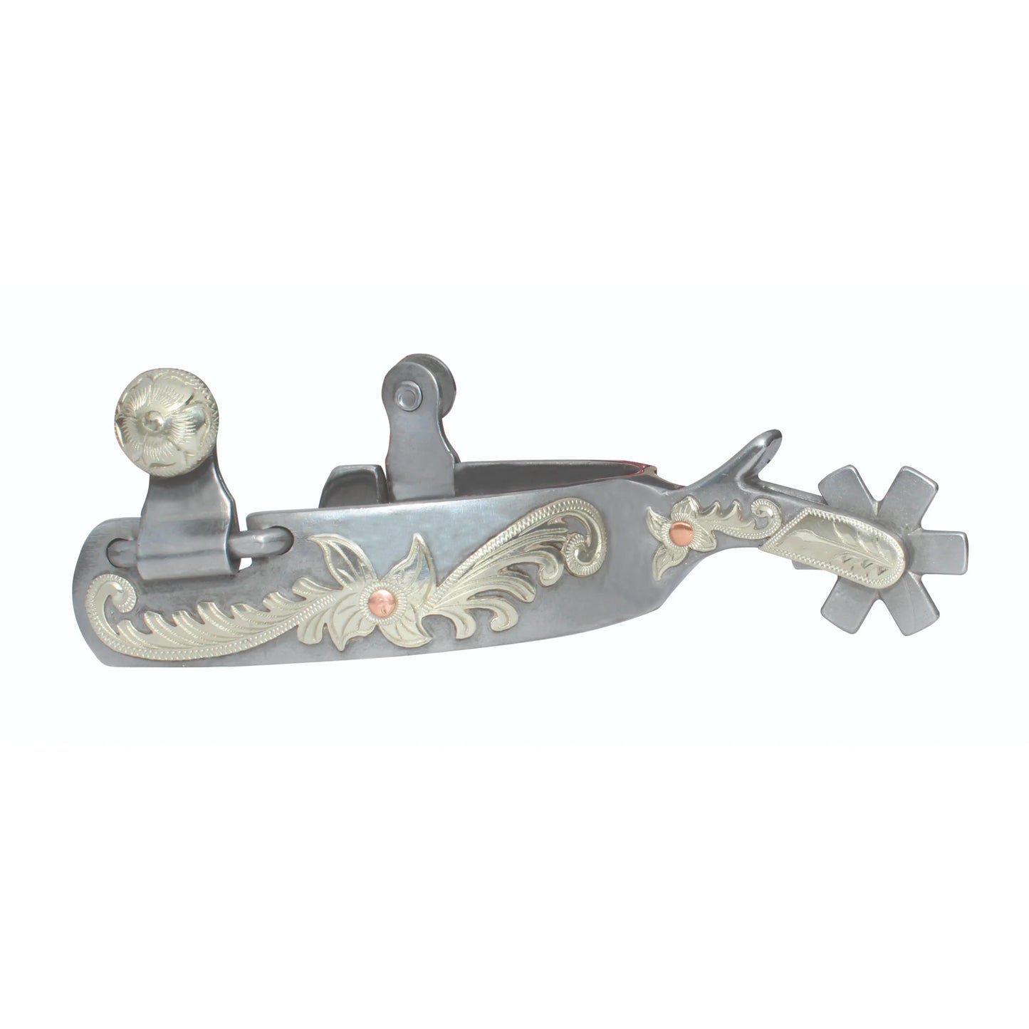 Professional's Choice Silver Spur Rowel - Engraved Western Replacement Rowels