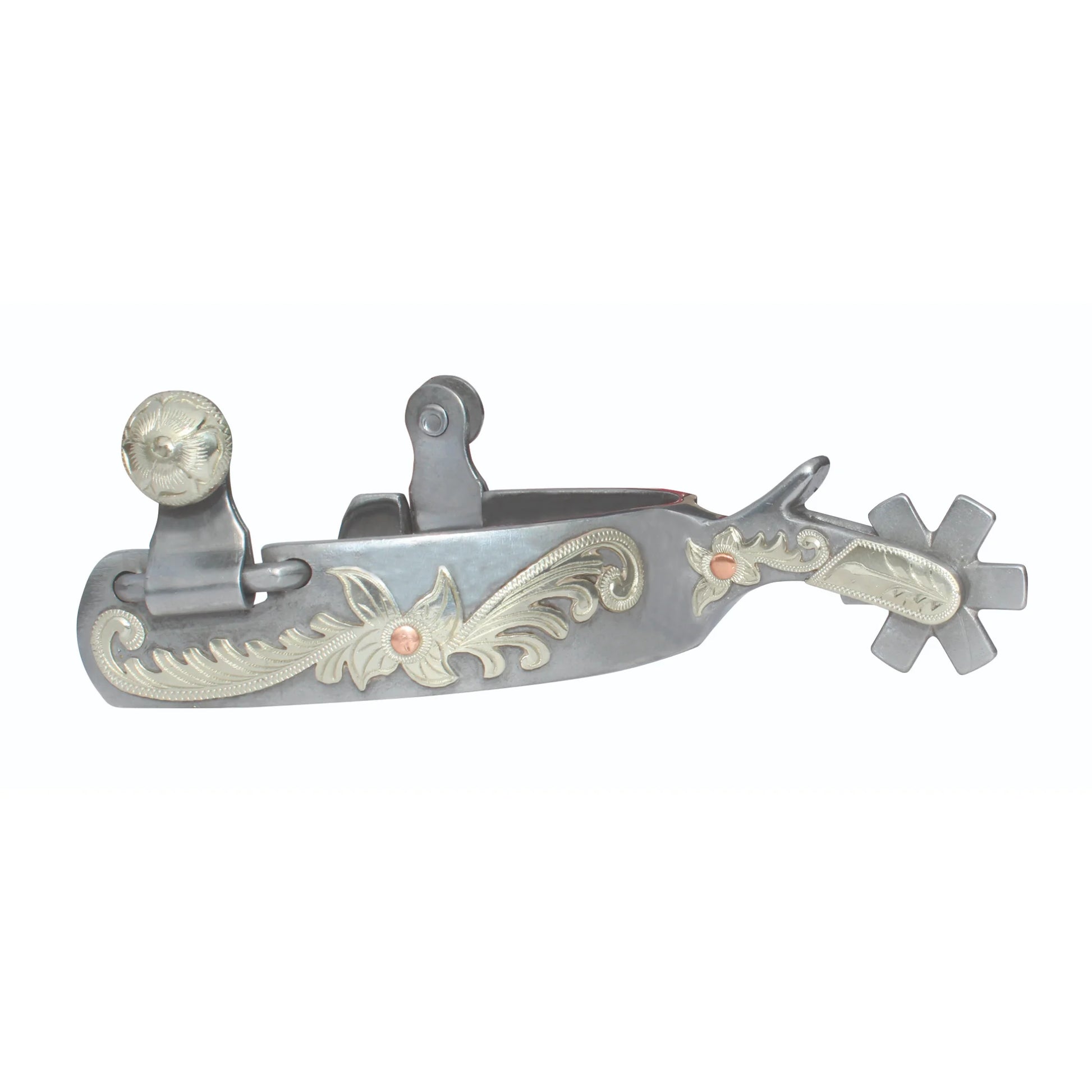 Professional's Choice Silver Spur Rowel - Engraved Western Replacement Rowels