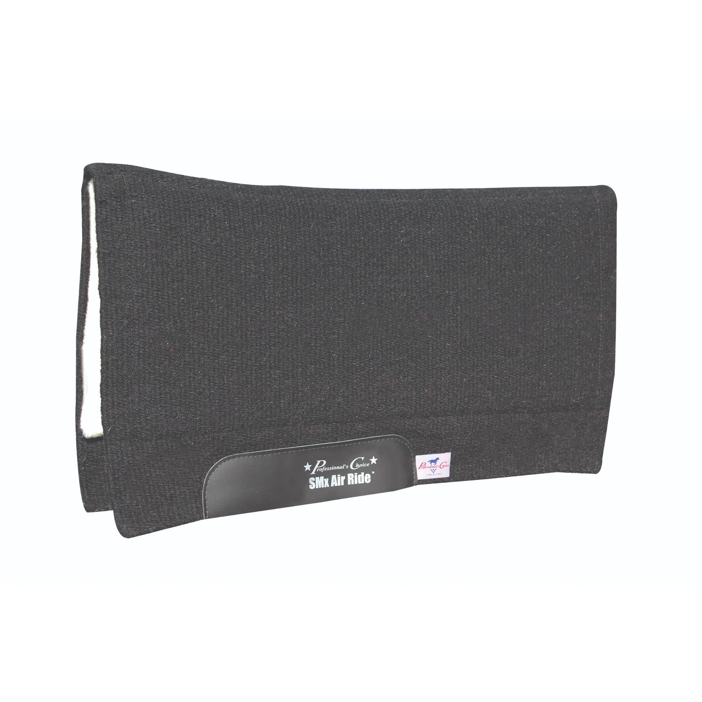Professional's Choice SMx Air Ride Western Saddle Pad - 1/2" Thick, 30" x 34", Black