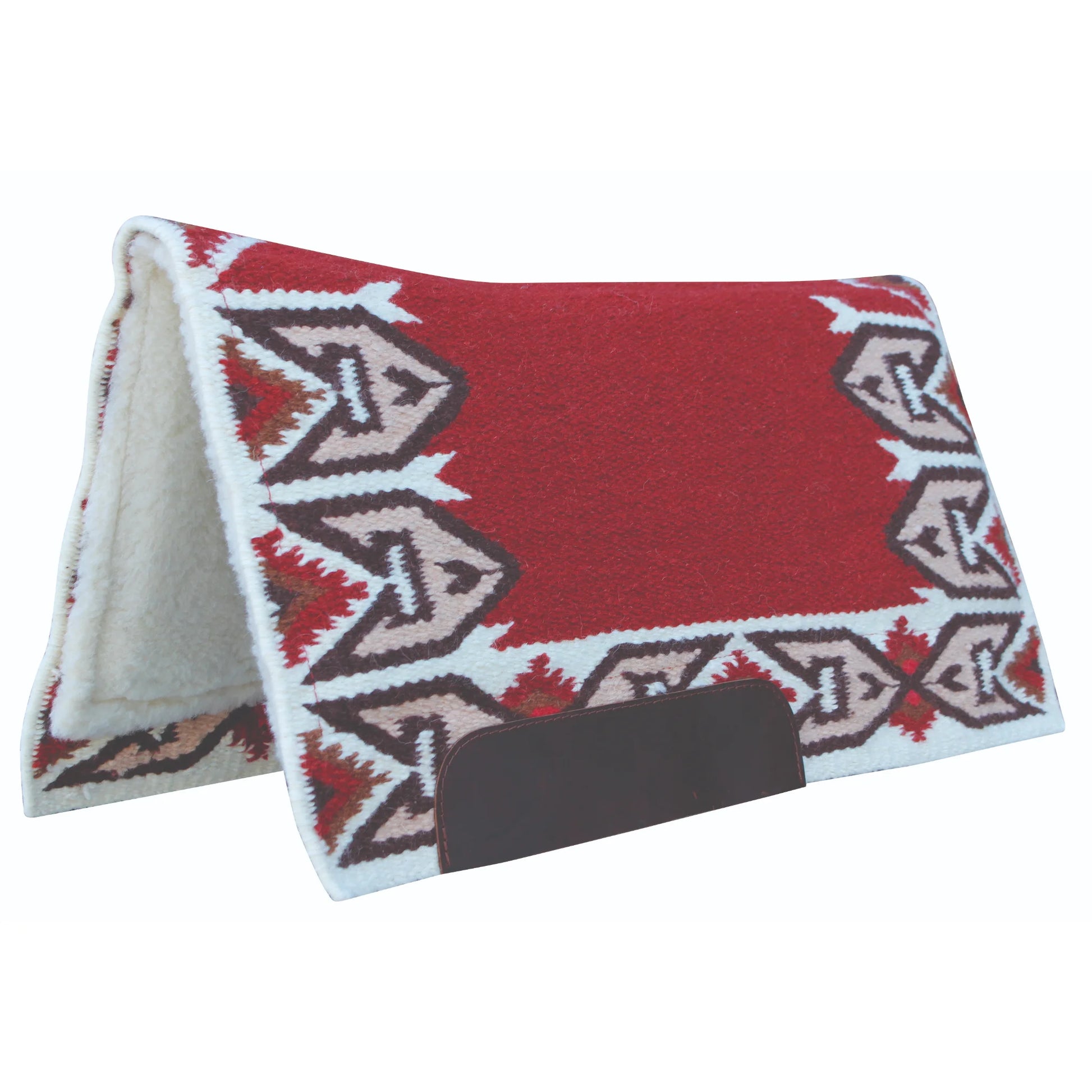 Professional's Choice Steam Pressed Contoured Wool Felt Western Saddle Pad