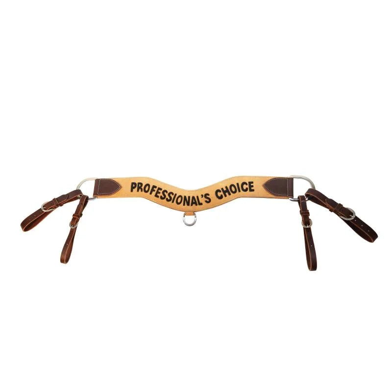 Professional's Choice Tooled Leather Western Breastcollar - Premium Quality Horse Tack