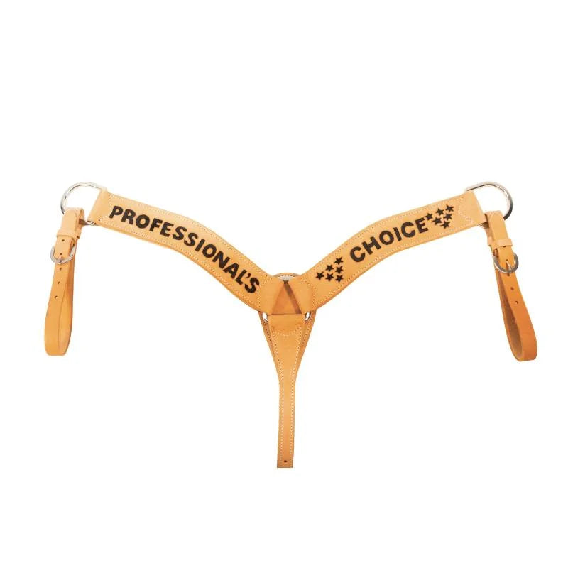 Professional's Choice Tooled Leather Western Breastcollar - Premium Quality Horse Tack