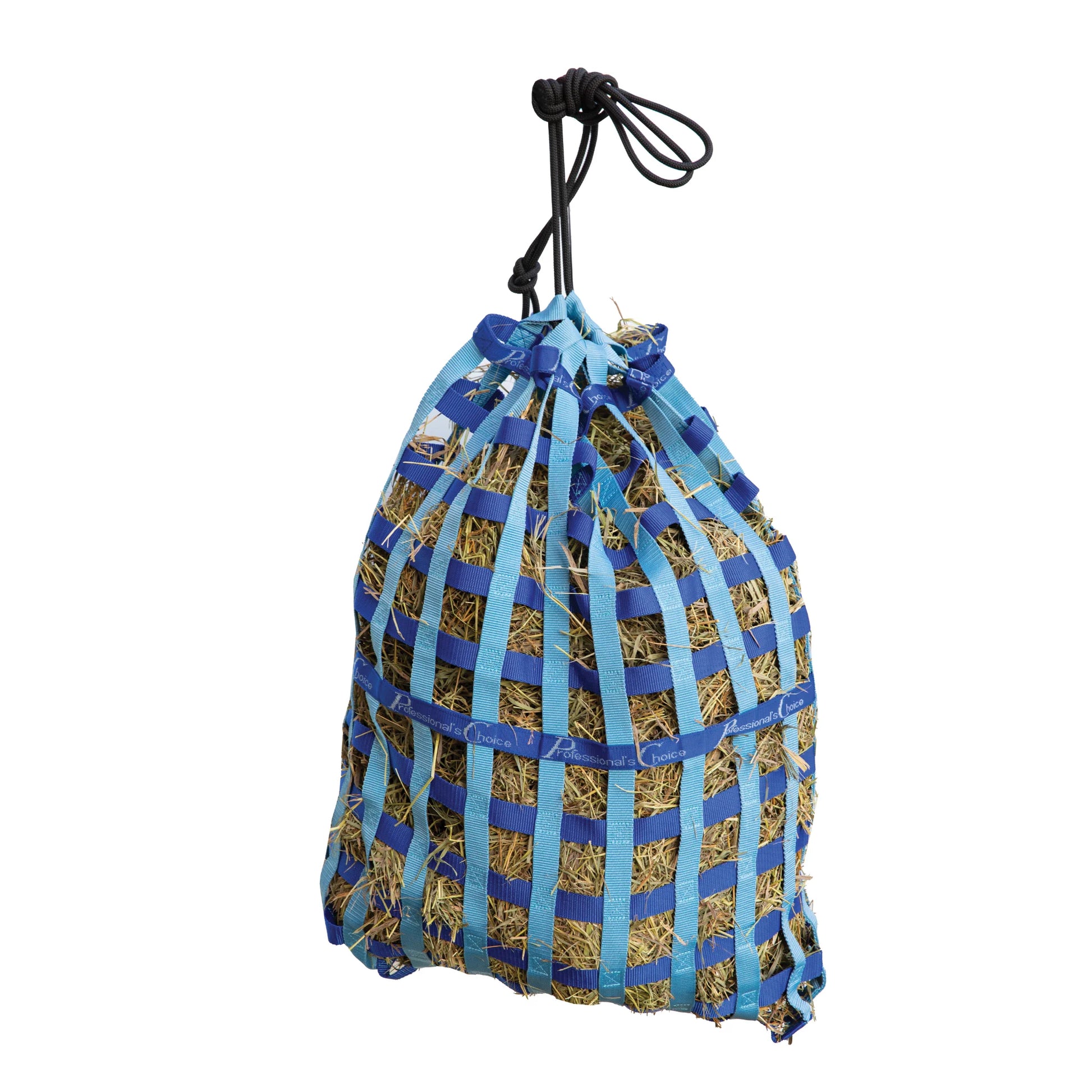 Professional's Choice Web Slow Feed Hay Net - Durable Nylon Webbing for Barn or Trailer
