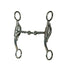 Professional's Choice Yukon Series horse bit featuring a 5.25" twisted wire double-jointed mouthpiece with a dog bone center link. This high-quality stainless steel Western bit includes elegant 6" curved shanks designed for precise leverage and control. Ideal for equestrian training and performance, this durable bit offers clear communication and a professional finish. A must-have piece of horse tack for Western riding disciplines.