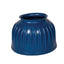 Professionals Choice pull-on rubber bell boot in deep blue. This durable equestrian hoof protection features a classic ribbed design for impact resistance. Crafted from heavy-duty, flexible rubber with a rolled top edge to prevent chafing, it offers full coverage for the horse's coronary band and hoof. Ideal for training or turnout, these high-quality blue bell boots are a staple for any horse owner seeking reliable, long-lasting performance.