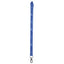 Professional's Choice Bucket Strap in royal blue, featuring durable nylon webbing with the brand logo and a sturdy silver swivel snap hook. This essential horse stall accessory is perfect for securely hanging water and feed buckets in stables or trailers. A versatile and reliable equestrian gear item for organized horse care and secure bucket placement.