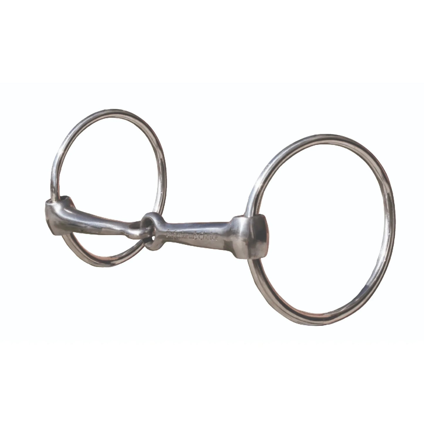 Professionals Choice Equisential Loose Ring Snaffle Bit in polished stainless steel. This high-quality horse bit features a classic single-jointed mouthpiece for direct pressure and clear communication. A versatile addition to any Western or English horse tack collection, perfect for training and daily riding. Durable equestrian gear designed for comfort and control.