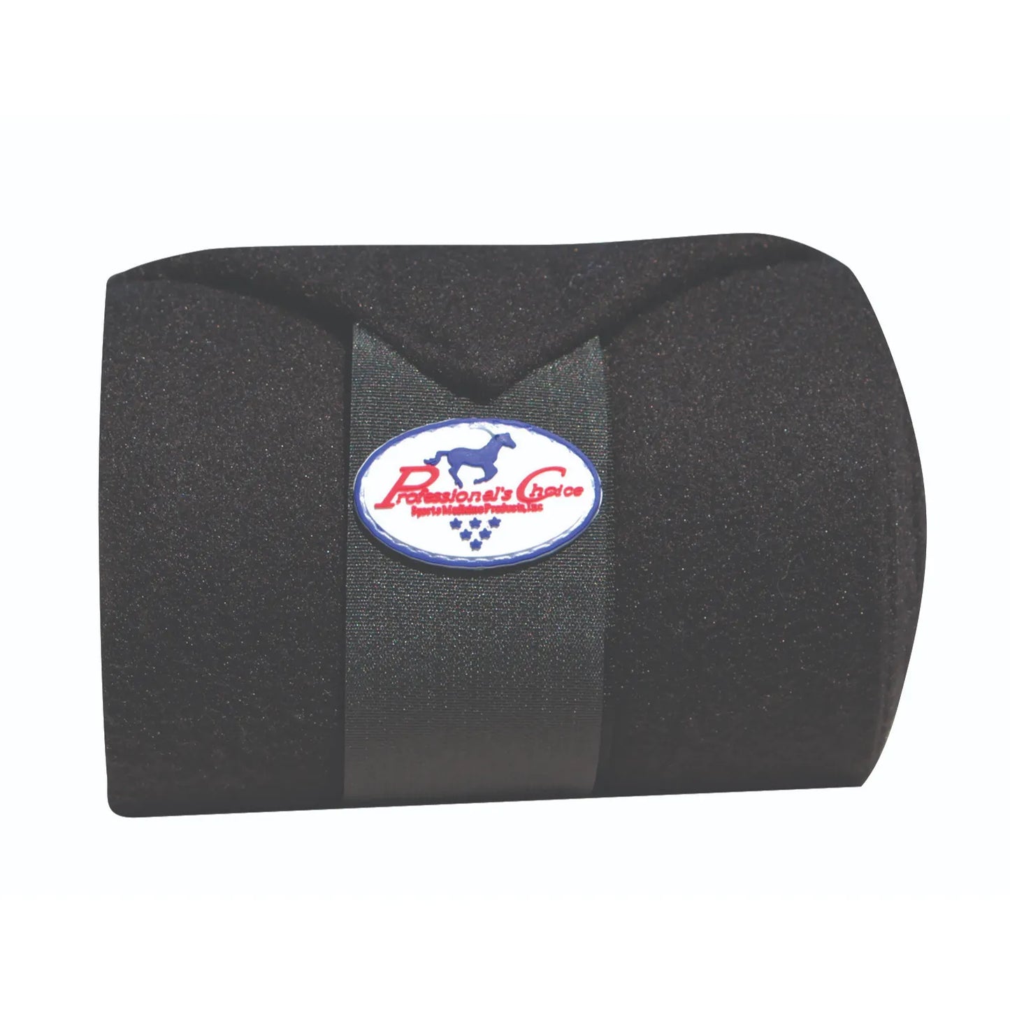 Professional's Choice black polo wraps crafted from superior fleece for durable horse leg support and protection. Featuring the iconic brand logo on a secure fastener, these high-quality equestrian leg wraps are ideal for dressage, jumping, or schooling. Soft, breathable, and stylish, they offer the perfect combination of comfort and performance for horse care.