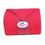 Professional's Choice red fleece polo wrap, neatly rolled for horse leg support and protection. These high-quality equestrian leg bandages are crafted from soft, durable fleece and feature a secure Velcro closure with the signature blue horse logo. Perfect for exercise, training, and stable use, these vibrant red polo wraps are a stylish and functional addition to any horse's gear collection.