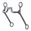 Professional’s Choice Loose Swept Back Square Port Bit featuring a 5 1/8" mouth and 7 1/4" shanks. This western horse bit showcases dark steel shanks with decorative silver beaded accents and a polished square port mouthpiece. Designed for balanced leverage and communication, it is an essential piece of equestrian horse tack for training and performance. Ideal for riders seeking a stylish and effective curb bit for western riding disciplines.