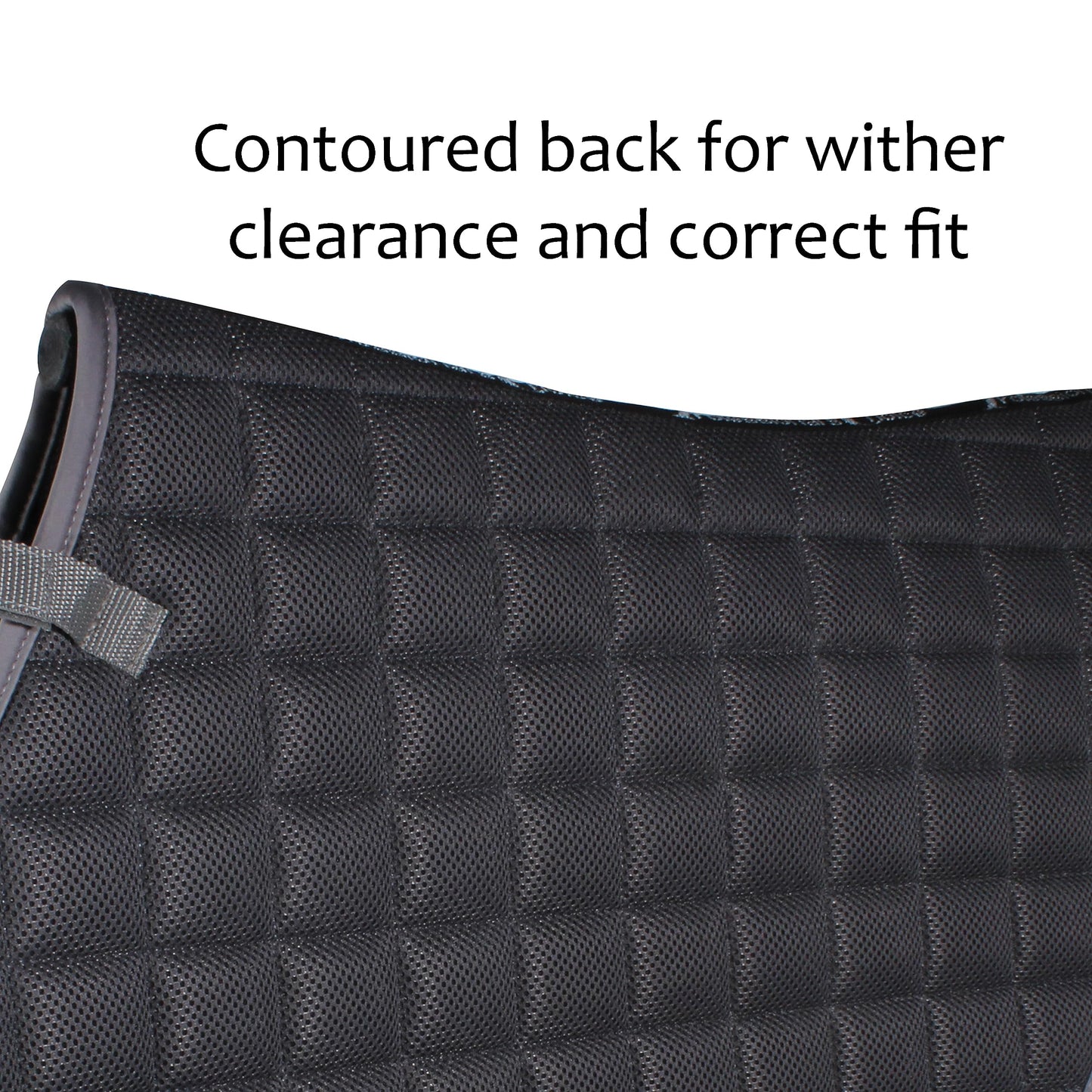 Professional's Choice VenTECH Mesh Cross Country (XC) Saddle Pad - 23" x 20" Forward-Cut
