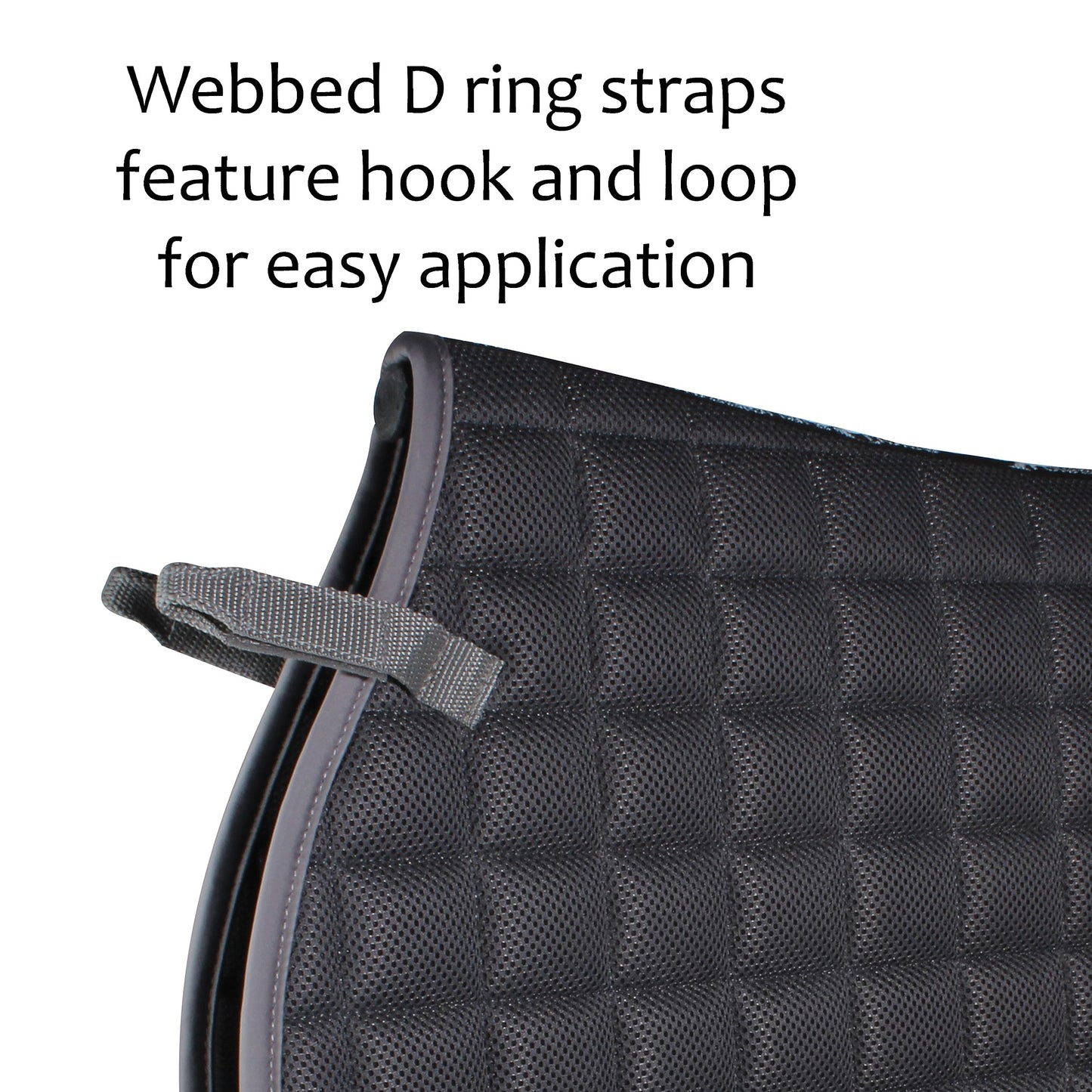 Professional's Choice VenTECH Mesh Cross Country (XC) Saddle Pad - 23" x 20" Forward-Cut