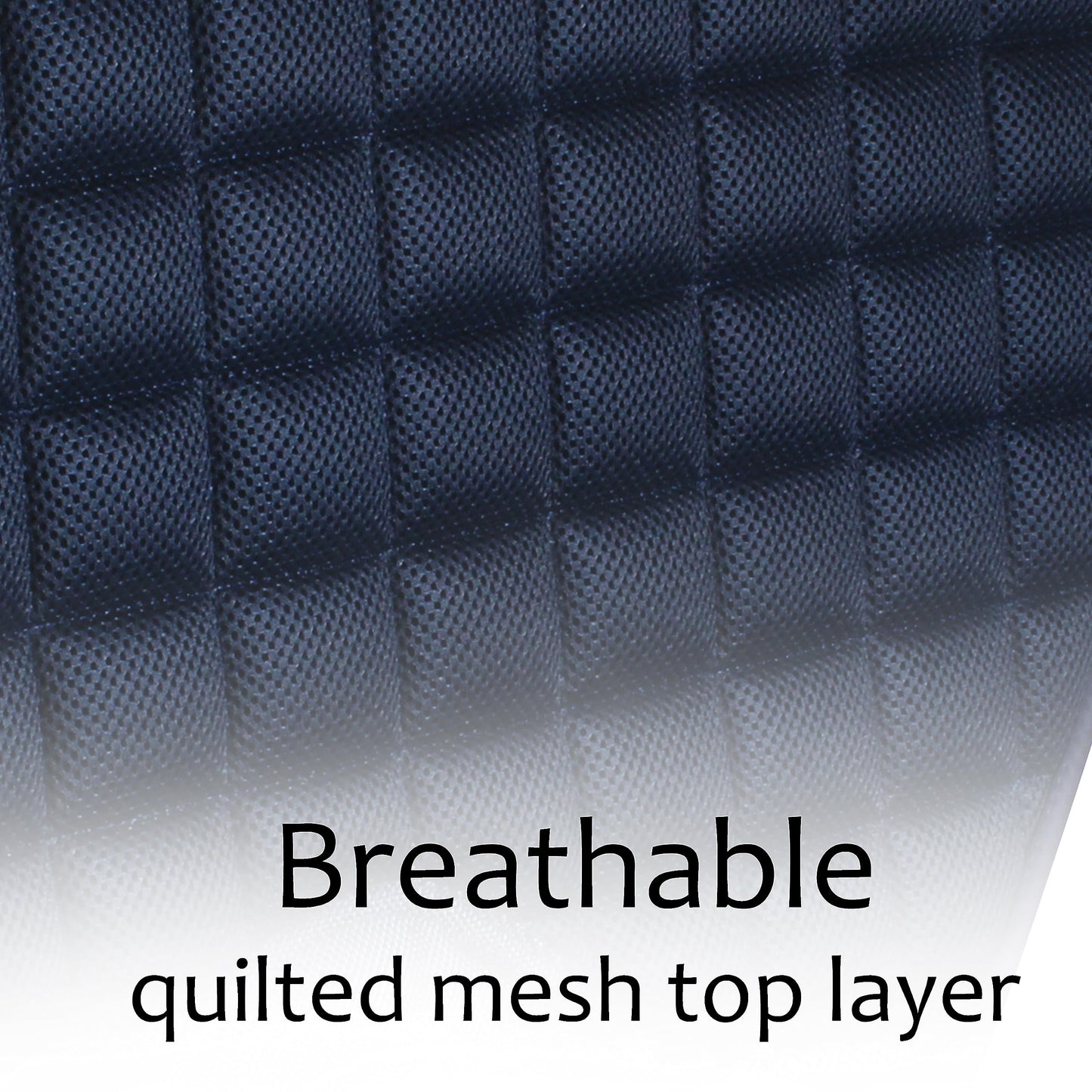 Professional's Choice VenTECH Mesh Cross Country (XC) Saddle Pad - 23" x 20" Forward-Cut