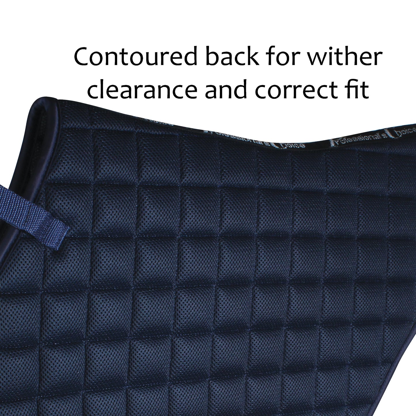 Professional's Choice VenTECH Mesh Cross Country (XC) Saddle Pad - 23" x 20" Forward-Cut