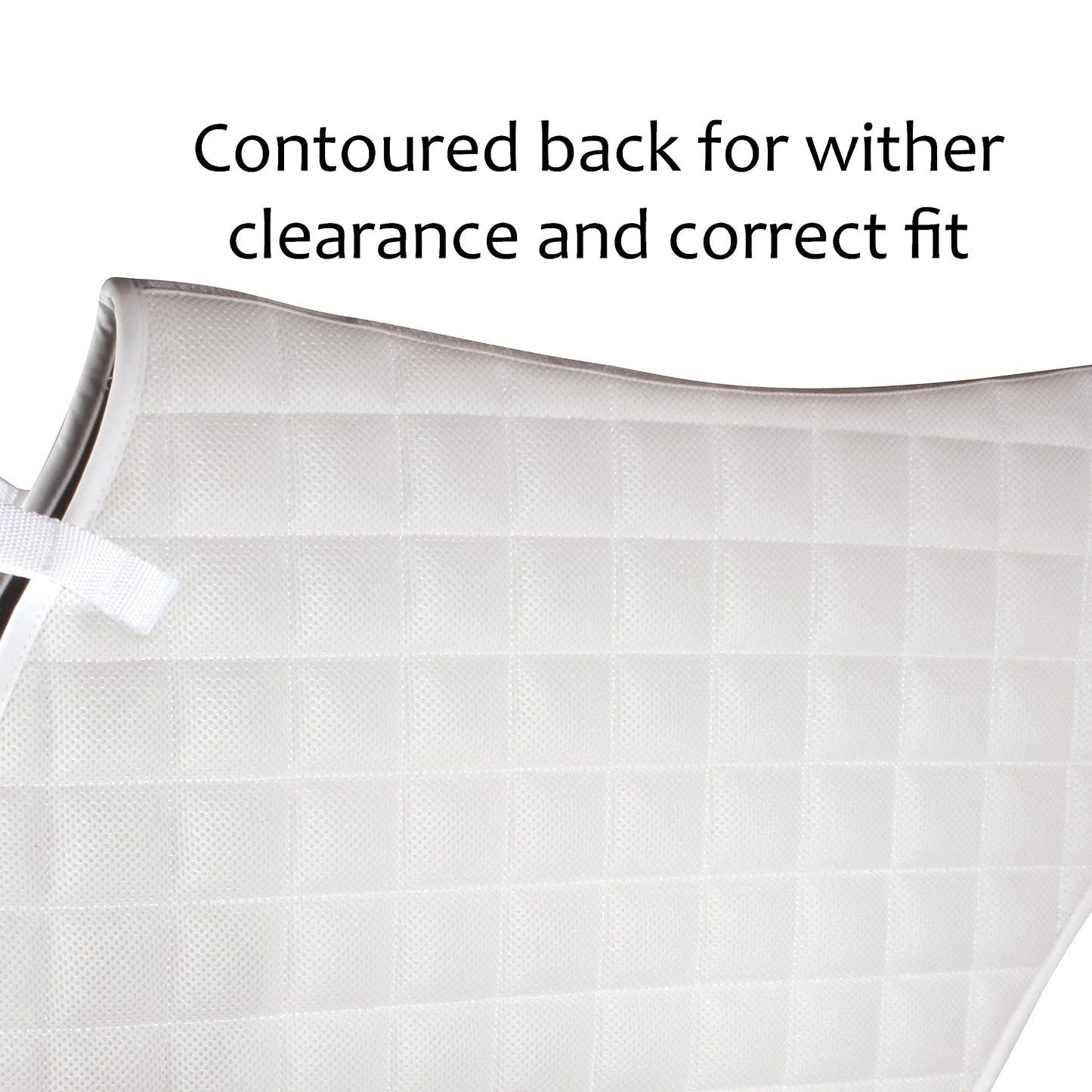 Professional's Choice VenTECH Mesh Cross Country (XC) Saddle Pad - 23" x 20" Forward-Cut