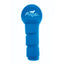 Bright royal blue Professional’s Choice Tail Wrap featuring a padded top with a white horse logo and three adjustable hook-and-loop straps. This durable neoprene tail guard provides ultimate protection during shipping or hauling to prevent rubbing. Essential equine travel gear for a secure, non-slip fit that keeps show tails clean and protected.