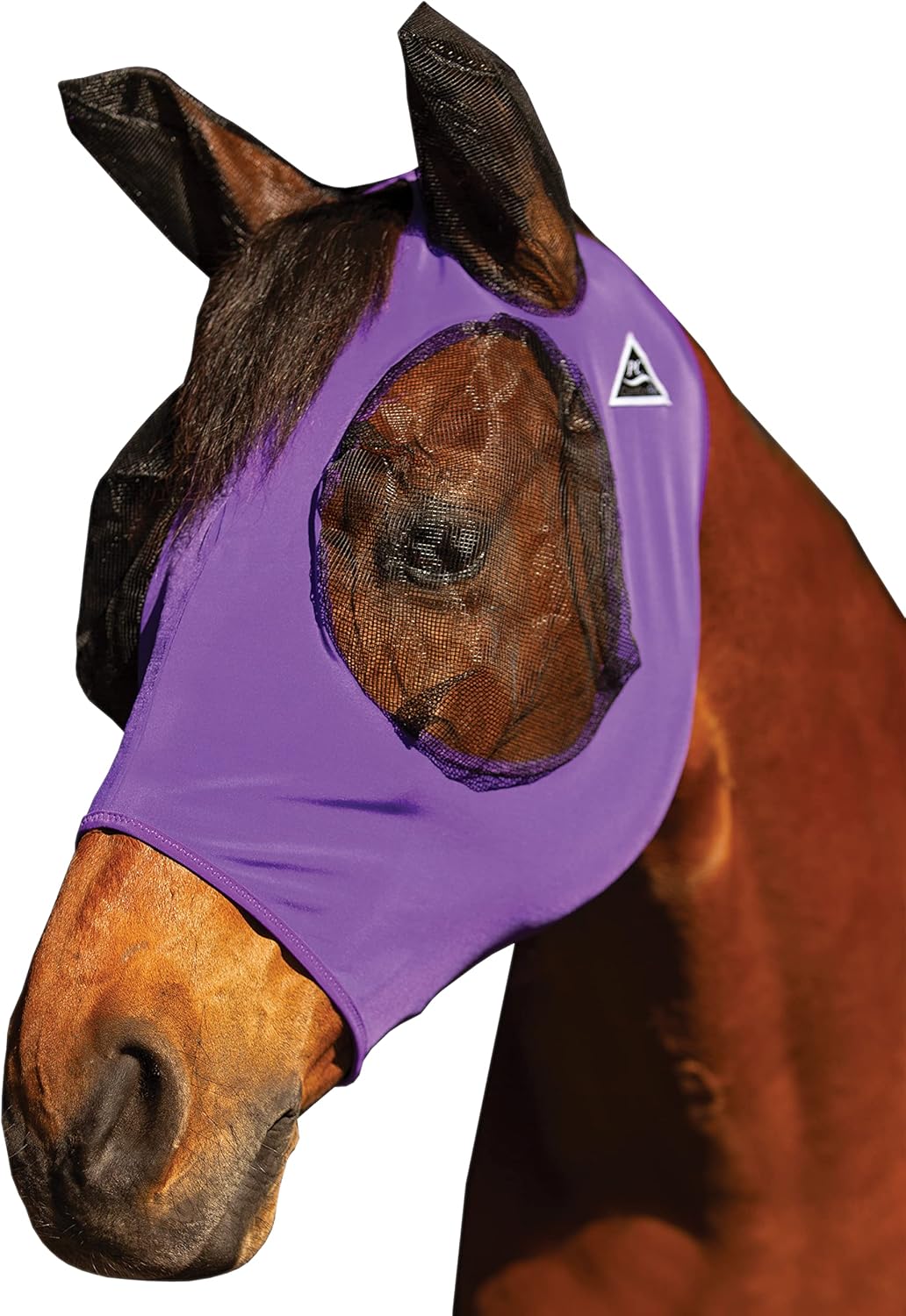 Professional's Choice Comfort Fit Horse Lycra Fly Mask with Ears All Sizes - Hooves and Paws