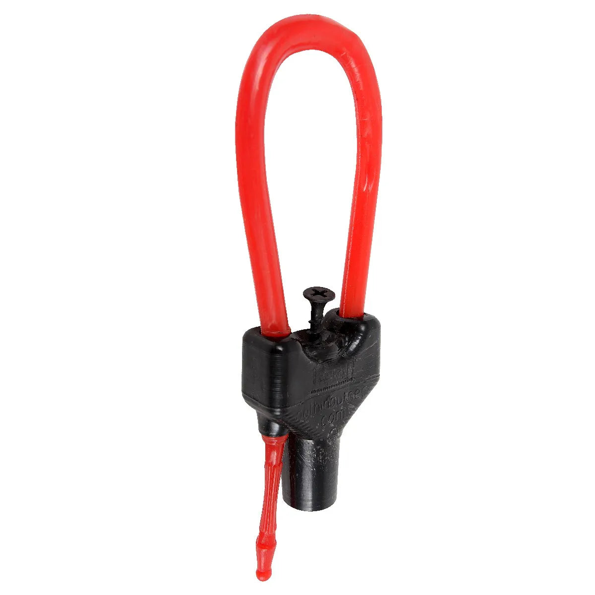 Rattler Nothin But Neck Breakaway Honda in bold red and black. This high-performance team roping accessory features an adjustable tension screw for precise rope release and enhanced rodeo safety. Designed for durability and consistency, it helps ropers perform better while ensuring a quick, clean break. A must-have tool for any roping gear bag, perfect for riders seeking reliable safety features and top-tier arena performance.