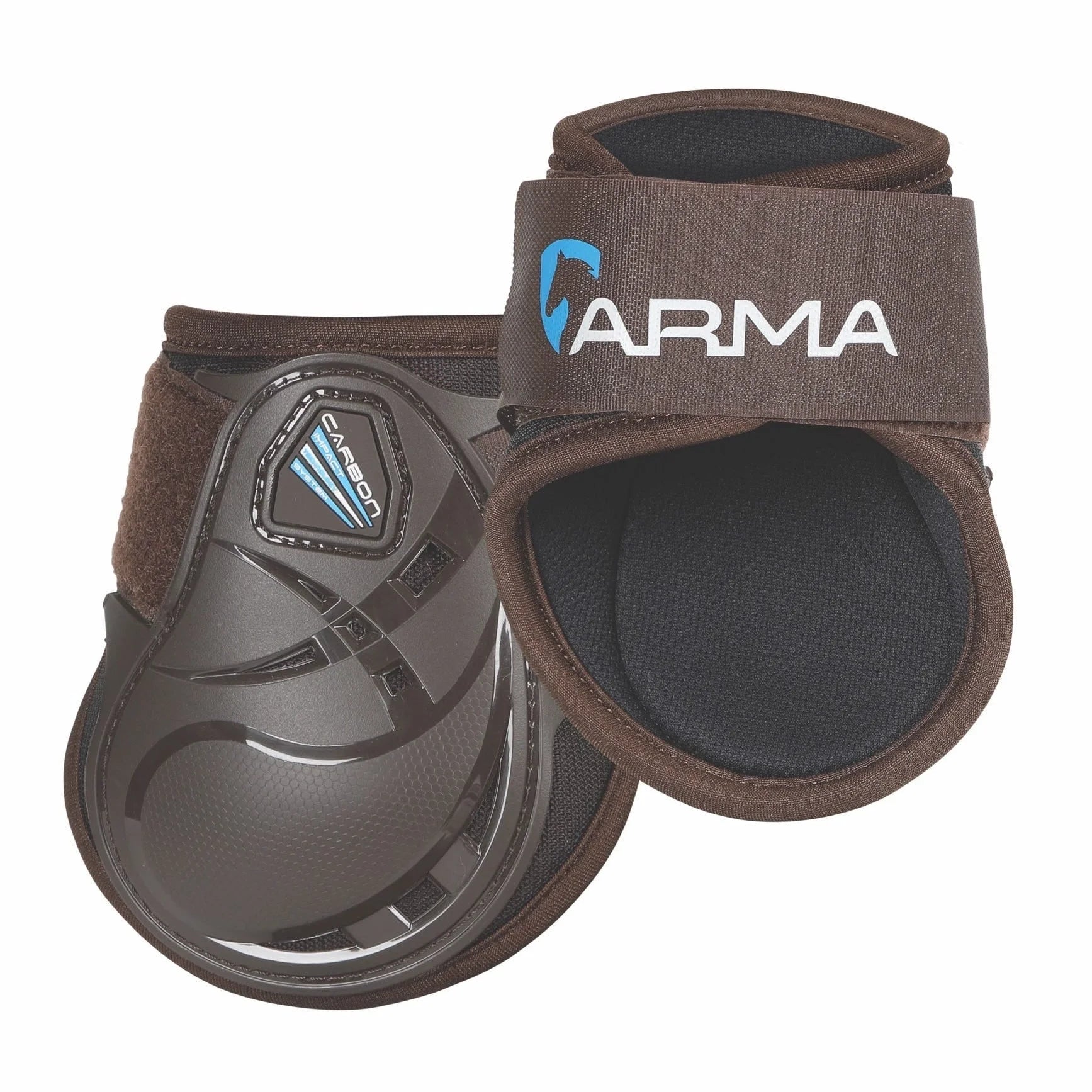 Shires Arma Carbon Fetlock Boots - Durable Impact Protection for Your Horse's Hind Legs