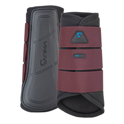 Shires Arma Contour Pro Brushing Boots - Durable Impact Protection for Horses - Multiple Sizes