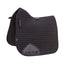 Shires Arma Deluxe Cotton Dressage Saddlecloth - Breathable Quilted High-Wither Pad