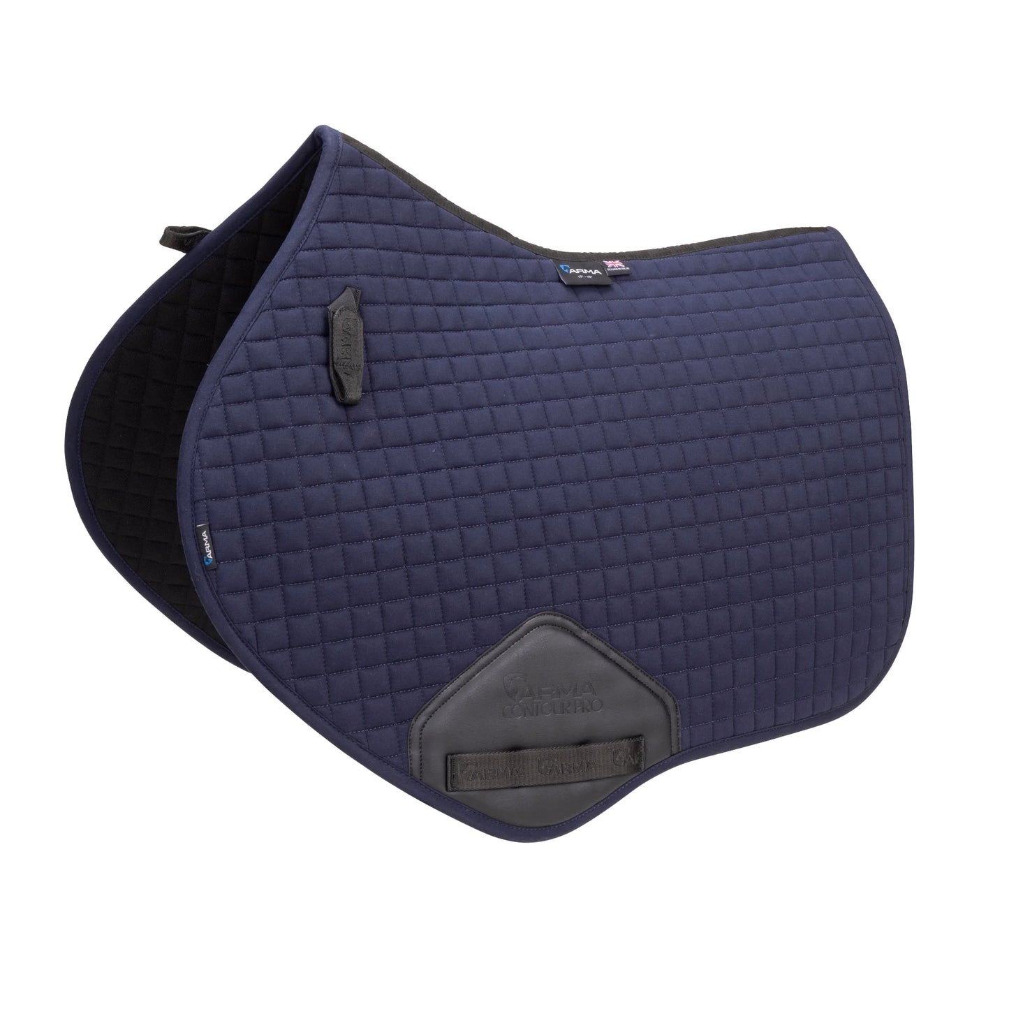 Shires Arma Deluxe Cotton Jump Saddlecloth - Breathable & Durable High-Performance Horse Jumping Pad
