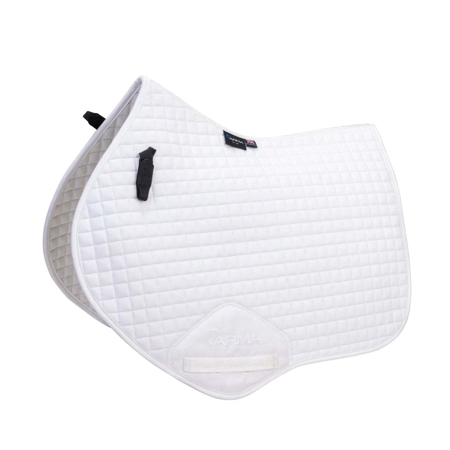 Shires Arma Deluxe Cotton Jump Saddlecloth - Breathable & Durable High-Performance Horse Jumping Pad