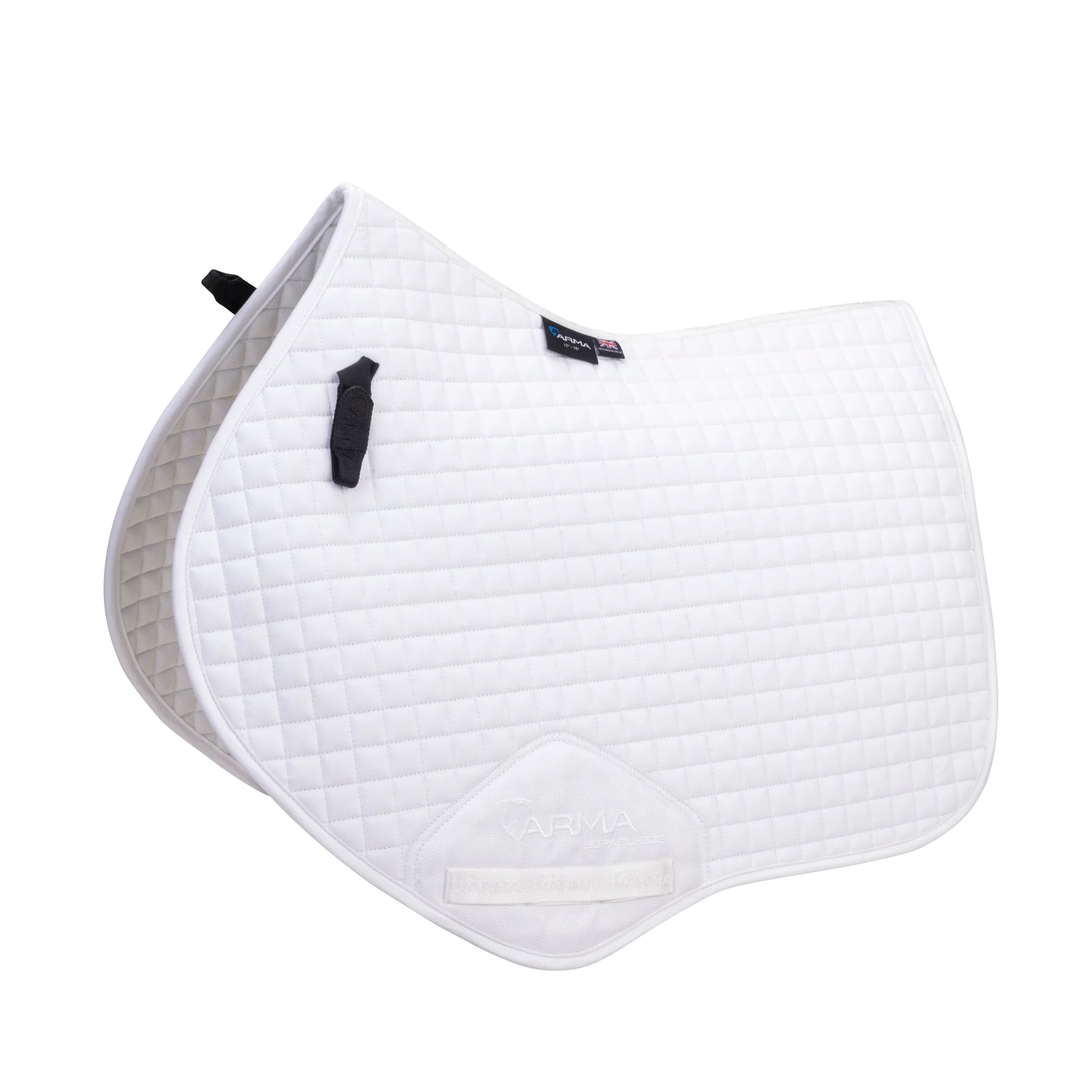 Shires Arma Deluxe Cotton Jump Saddlecloth - Breathable & Durable High-Performance Horse Jumping Pad