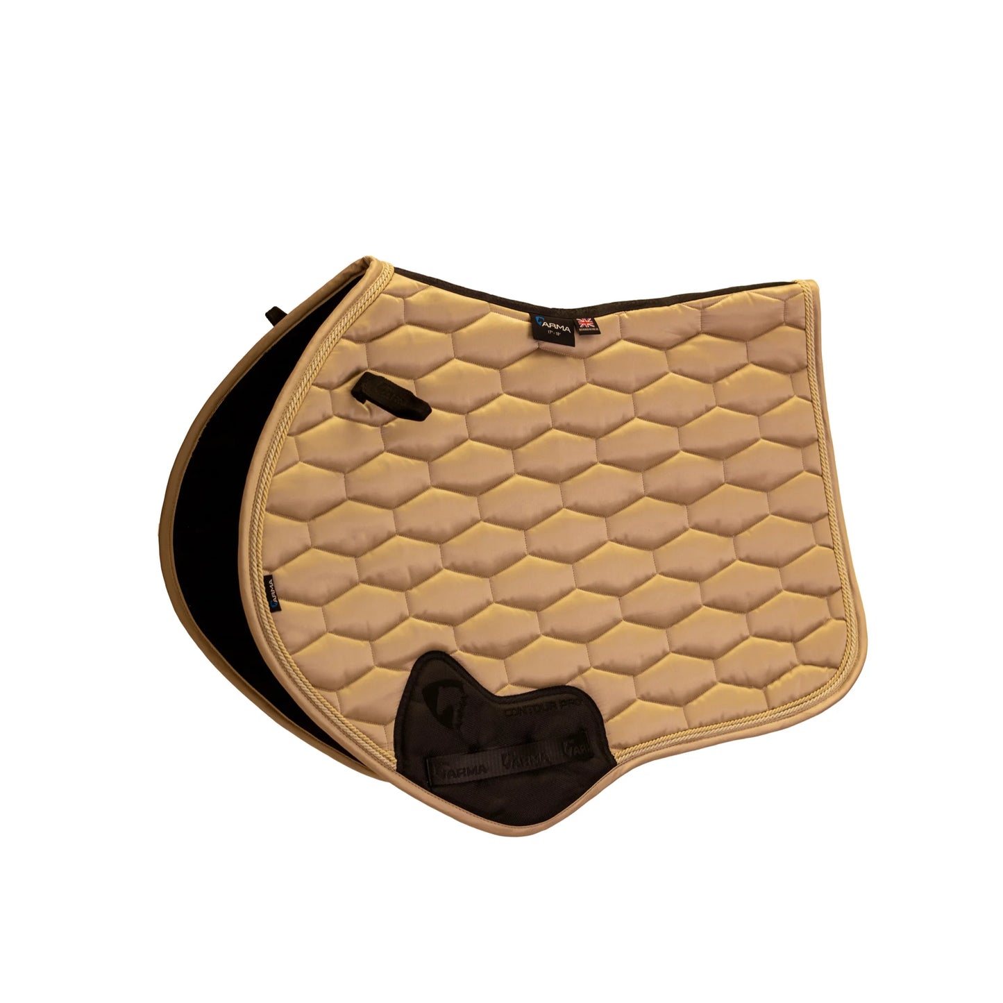 Shires Arma Eltar Jump Saddle Pad - Breathable Moisture-Wicking Equestrian Jumping Pad